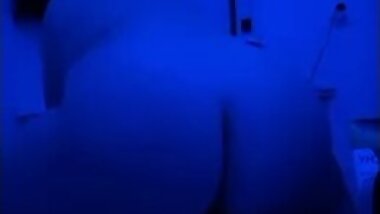 Emily is ridding her BBC in she shower