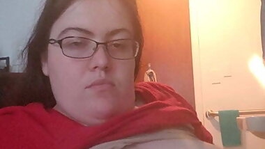 Playing with my tits