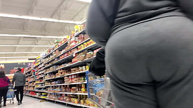 Pt2 bbw sexy deep wedgie teasing big booty