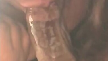 BBW CUBAN WIFE STUFFS HUBBYS HUGE BBC IN HER MOUTH