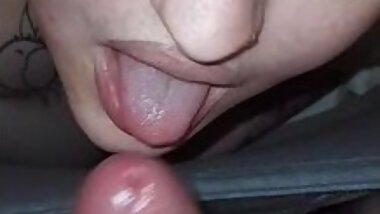 My slut love sucking italian dick