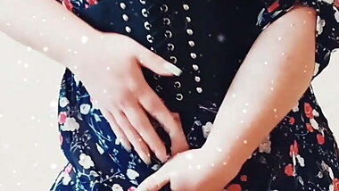 Desi bbw milf masturbates in slow-mo