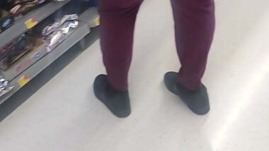 Thick Bbw in Wally World