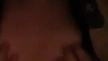 Masturbating in the bathtub while he entertains guests