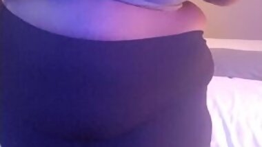 BBW MO playing with big breast