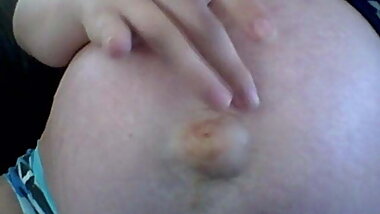 Pregnant Bellybutton Play