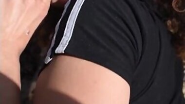 My Big Ass Best Friend Teases Me at the Park then She Let Me Fuck Her in the Woods