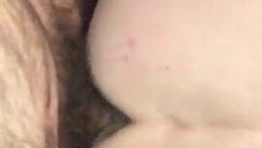 WHITE BBW GRANNY GETS CREAMPIE DOGGYSTYLE IN WORKOUT OUTFIT