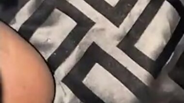 Playing in Pussy before bed