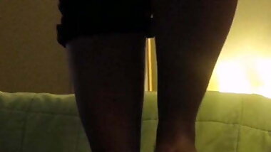 Hard trampling by a Bbw woman