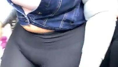 Ass bbw Latina walking parte 3