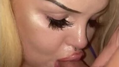 POV BJ after we had sex