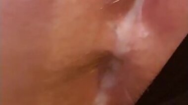 Daddy gave me a yummy cream pie