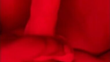 Sucking my dildo and throat fucking myself and titty fucking