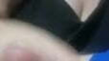 BBW Wife licks a sticky cum ice cream