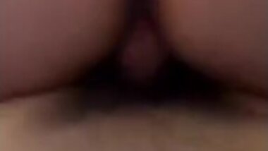 My chubby friend riding my dick