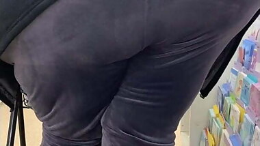 Ssbbw Granny Lopside Booty