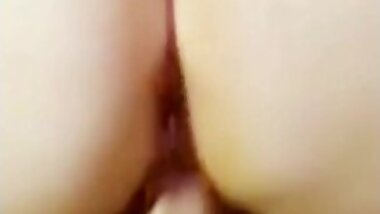 Bbw rides cock in reverse cowgirl