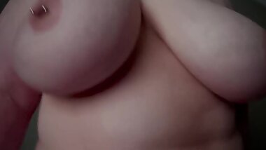 Mesmerizing bouncing big natural tits 4 you #FridayFuck