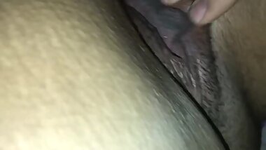 Sucking my husbands huge white cock then he fills my pussy full of cum