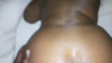 Big thick black ass takes BBC