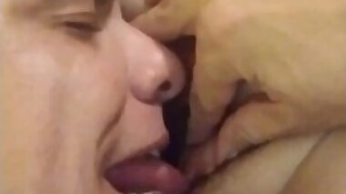 Getting my pushy licked and sucked on till I cum