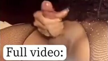 TS Tease and Cumshot