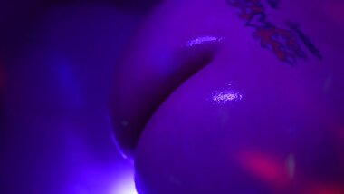 Juicy Jazmynne takes a colorful bubble bath - FREE VIDEO