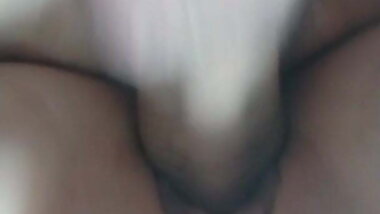 Fucked girlfriend doggystyle, close-up