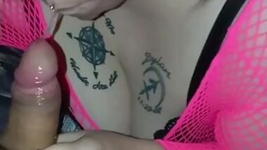 Facefucking Goth Sub