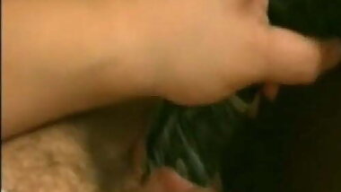 Slut Fat BBW masturbating with a big black dildo