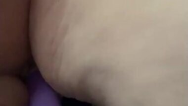 SSBBW bunny vixen shocked by amazing thrusting dildo!