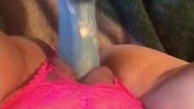 Daddy Fucking Me Hard With My Dildo