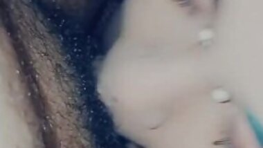 Sexy pierced goth bbw sucking cock for her bf to watch later