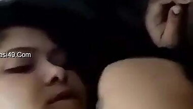 Bangla slut gives blowjob and rimjob