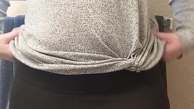 White girl with a big booty