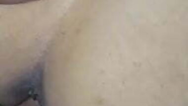 Doggy with my wife right after getting back from work