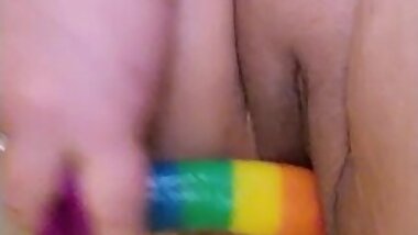 BBW xxKittens hardcore fucks her pussy destroying cunt with dildo