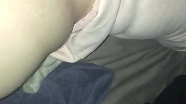 Big ass bbw surprised by cumshot