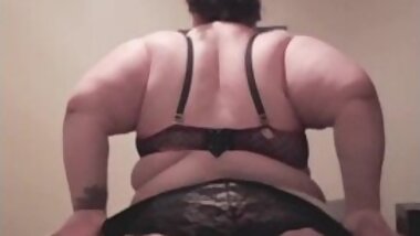 Big girl showing her curves