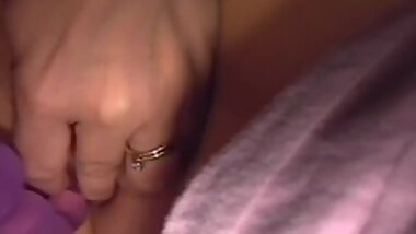 BBW Using Her Toy To Cum Shot Of Couple Moment