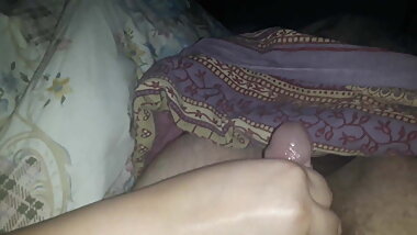 my wife masturbating me