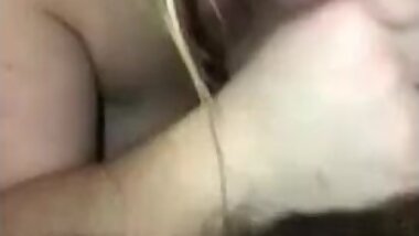 Sucking hubby’s cock till he cums in my mouth ????