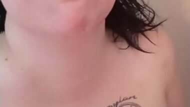 Hot Watersports Session In The Shower