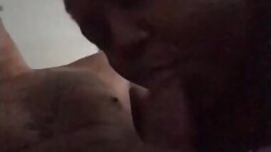 Bbw sucking my big black dick