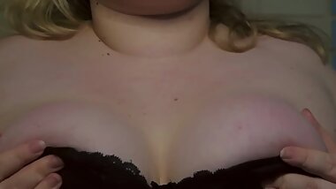 Sexy strip tease BBW