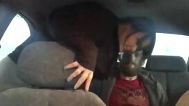 I fuck him in the back of his car