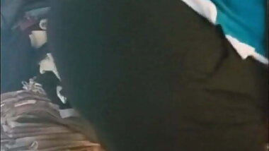 Maxine pulling down her panties