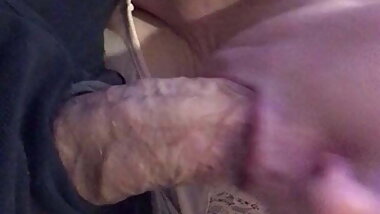 Throbbing fat cock swallowed