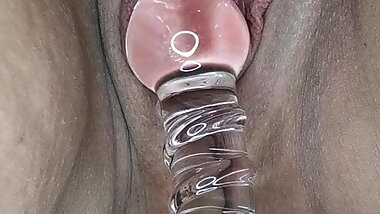 Wet pussy Clit clamped, whipped and pinned wheeled